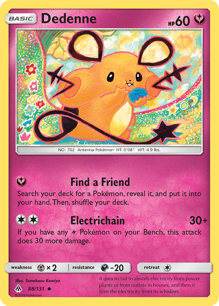 Dedenne from Forbidden Light