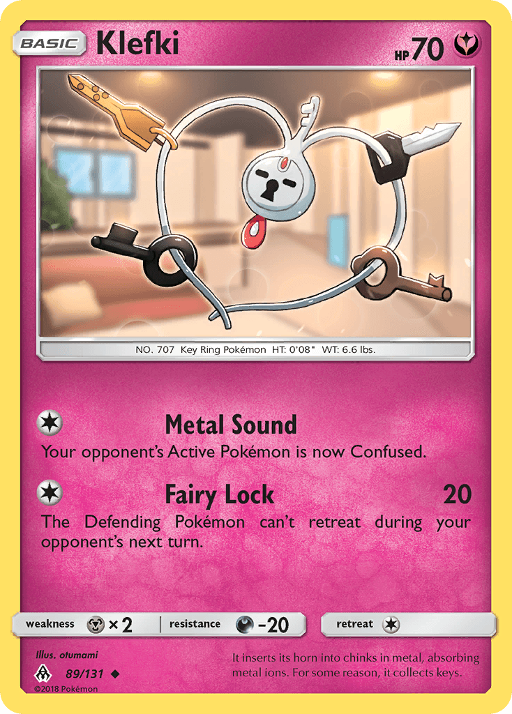 Klefki from Forbidden Light