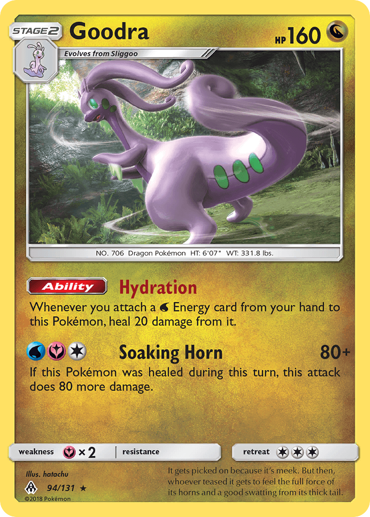 Goodra from Forbidden Light