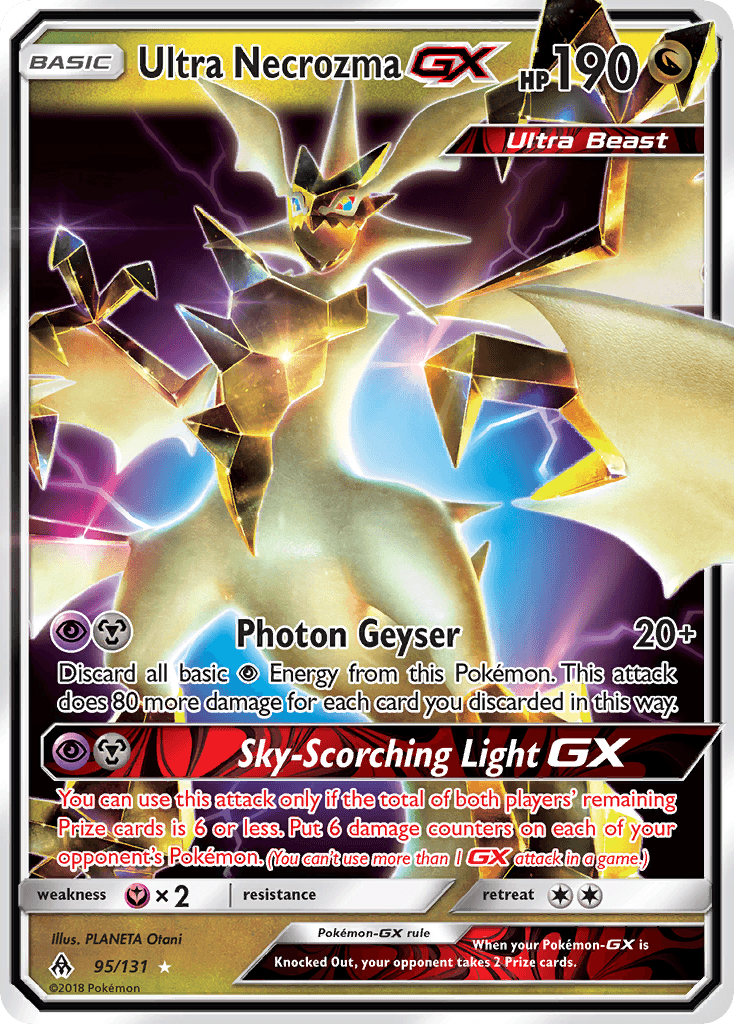 Ultra Necrozma-GX from Forbidden Light