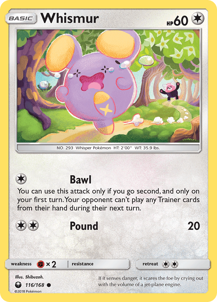 Whismur from Celestial Storm