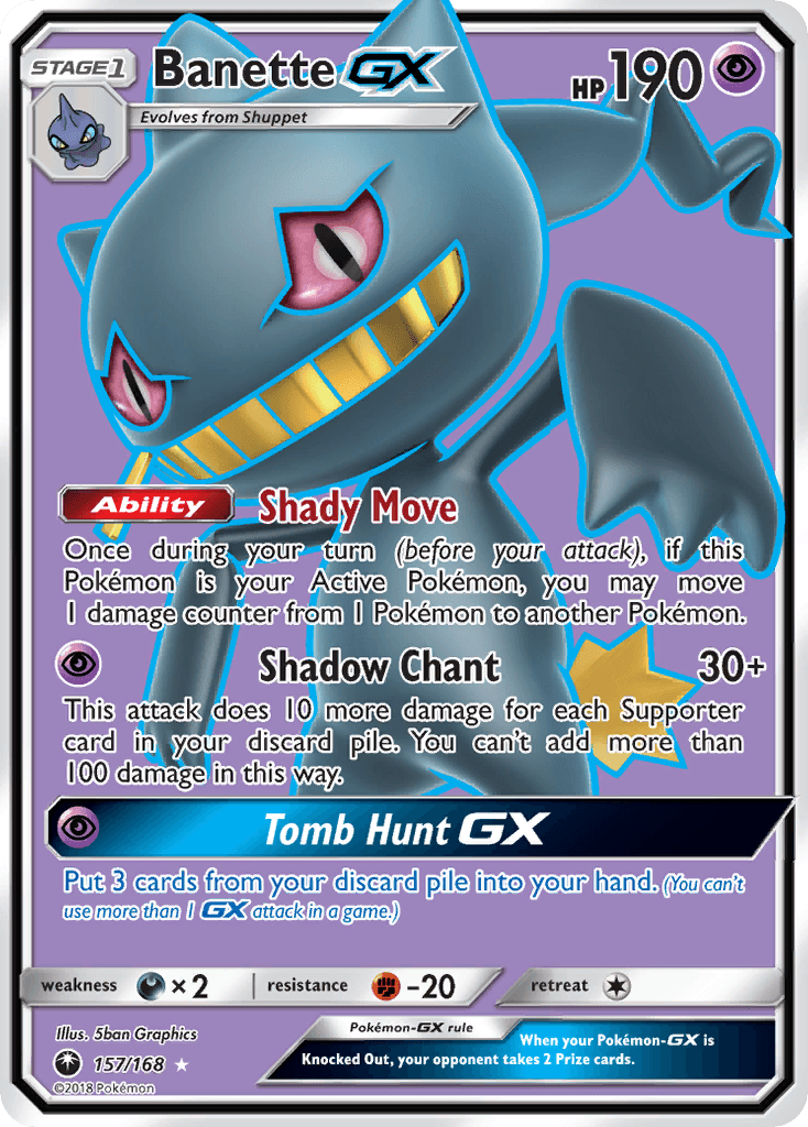 Banette-GX from Celestial Storm