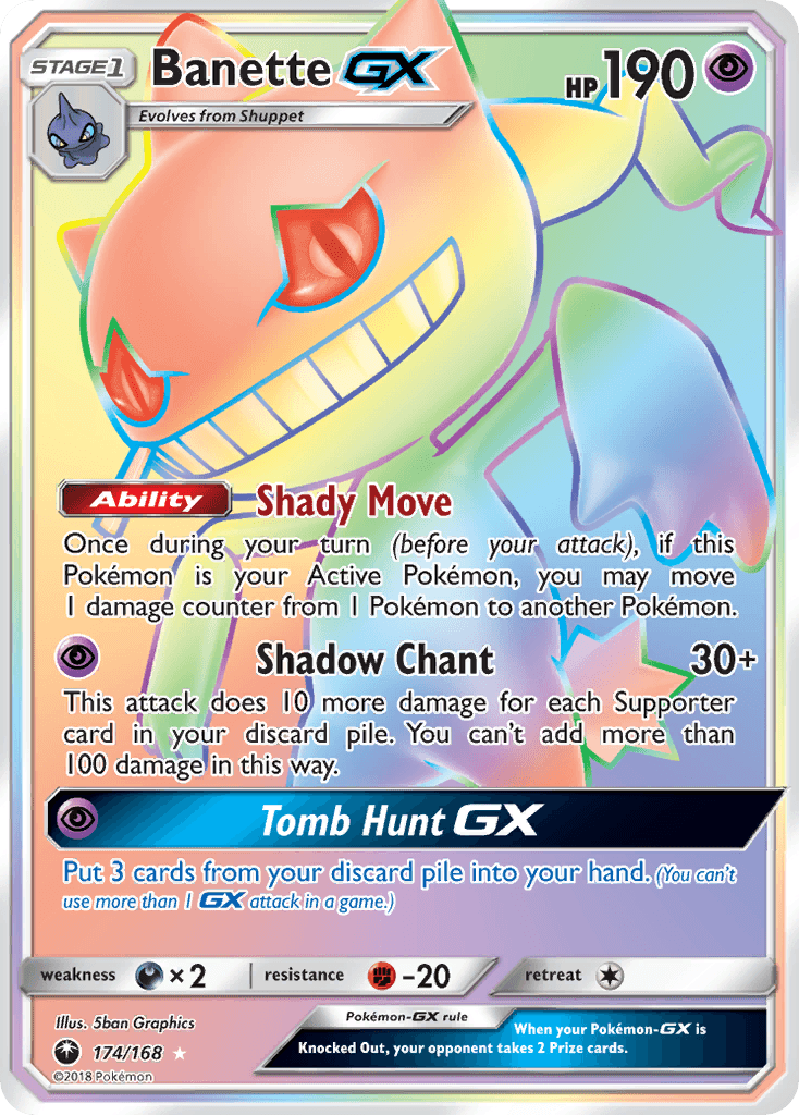 Banette-GX from Celestial Storm