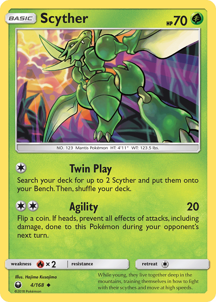 Scyther from Celestial Storm