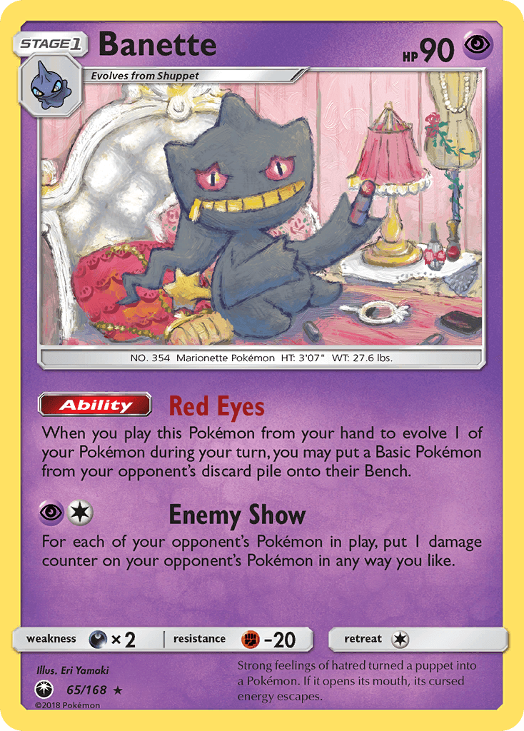 Banette from Celestial Storm