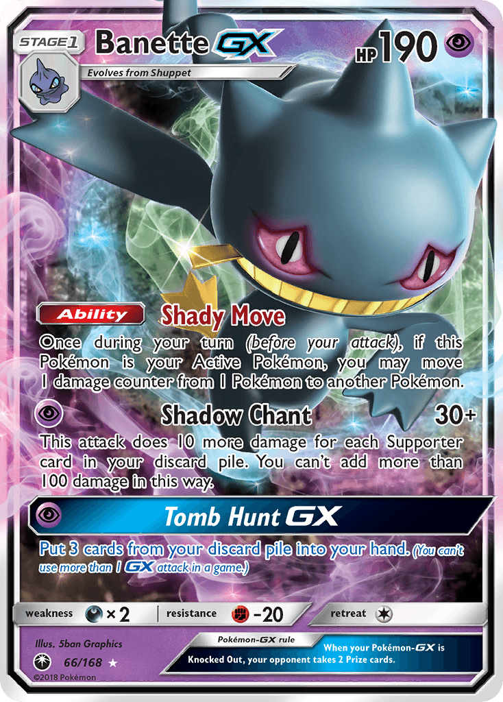 Banette-GX from Celestial Storm