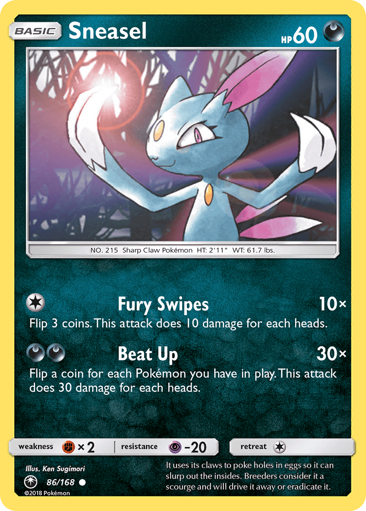 Sneasel from Celestial Storm
