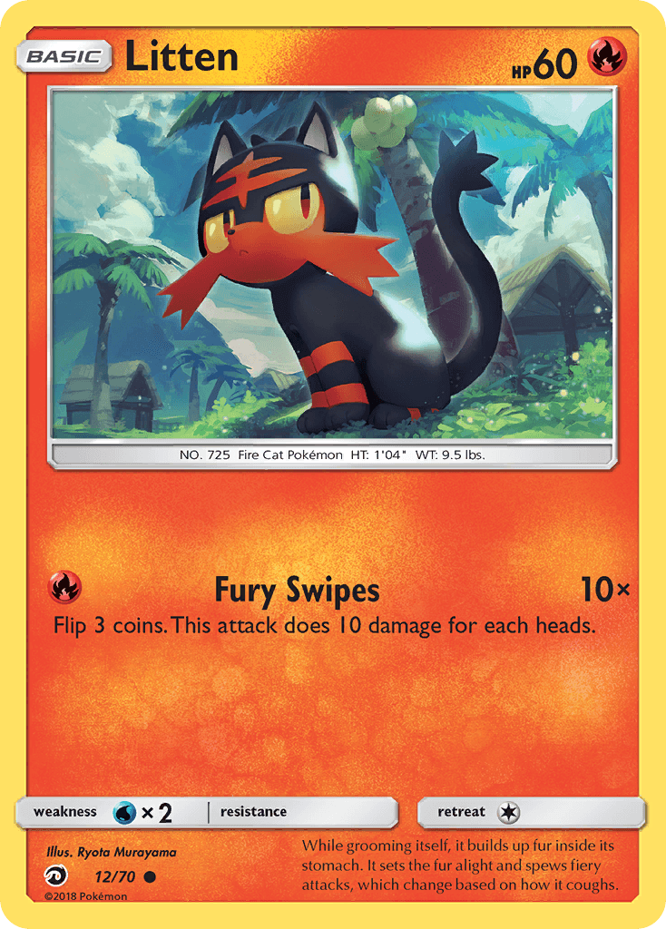 Litten from Dragon Majesty