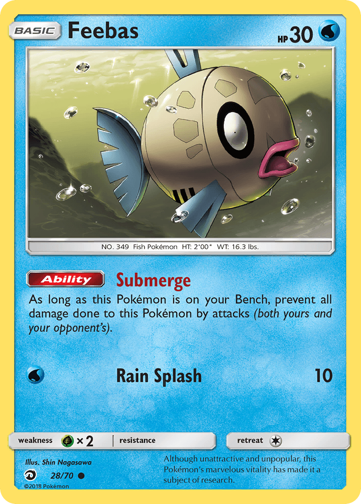 Feebas from Dragon Majesty