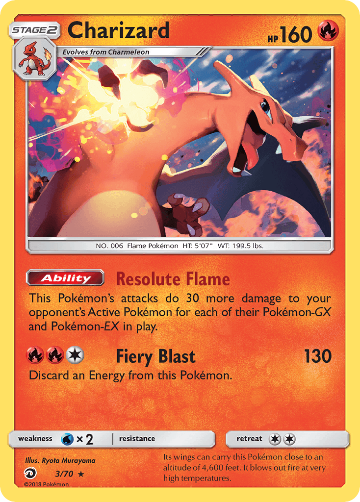 Charizard from Dragon Majesty