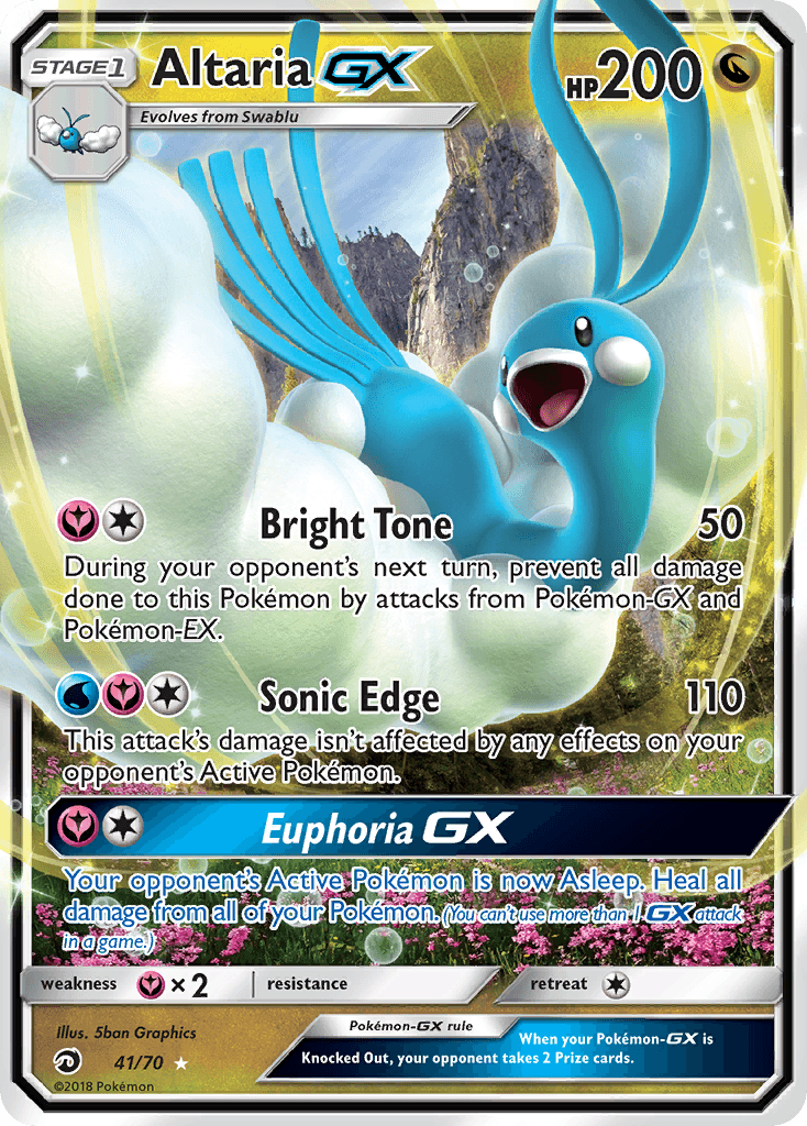 Altaria-GX from Dragon Majesty