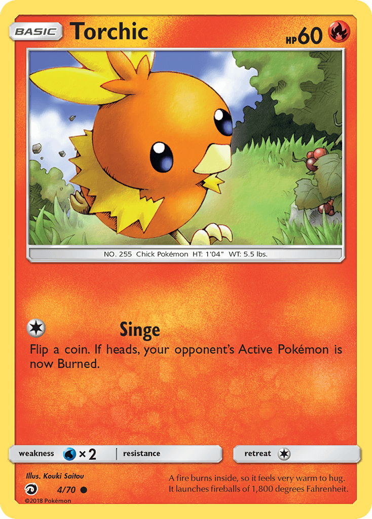 Torchic from Dragon Majesty