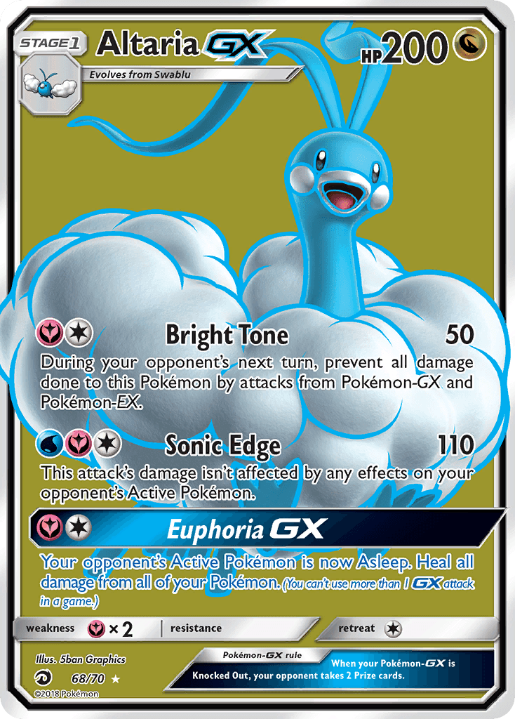 Altaria-GX from Dragon Majesty