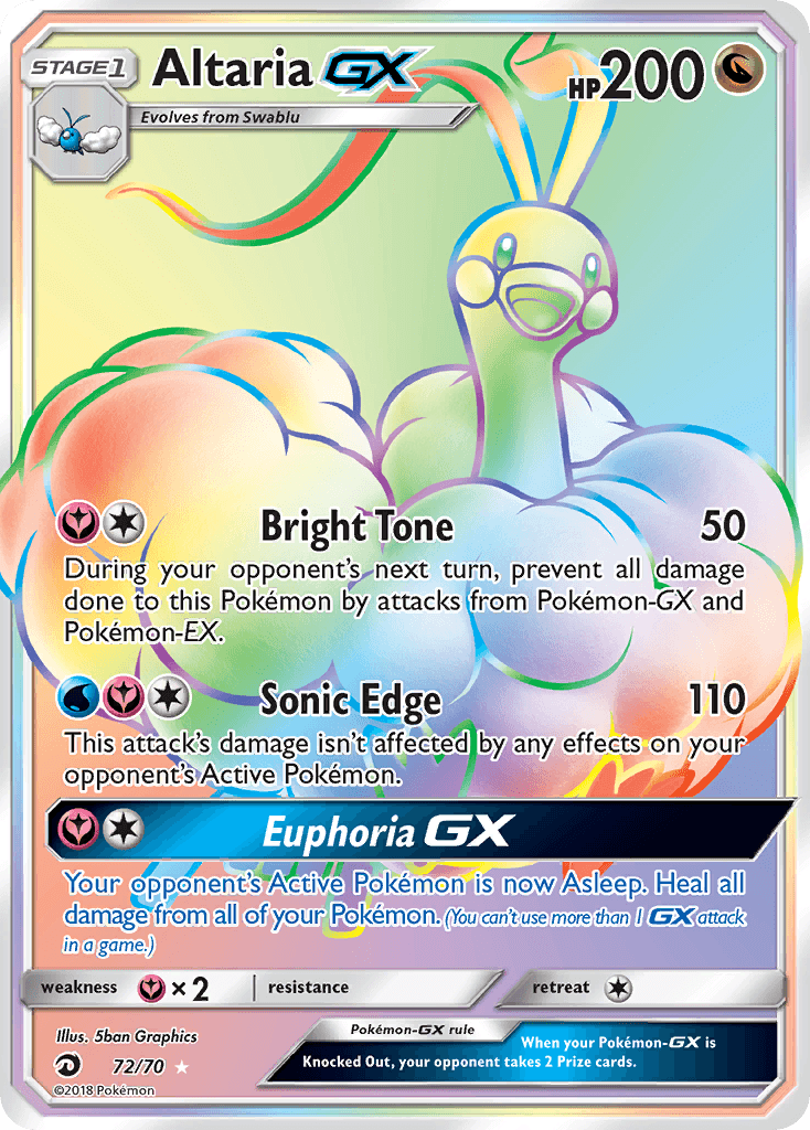 Altaria-GX from Dragon Majesty