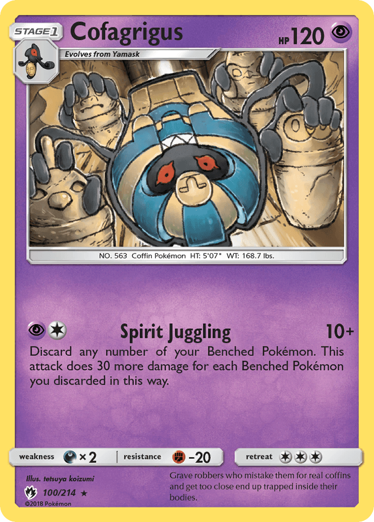 Cofagrigus from Lost Thunder