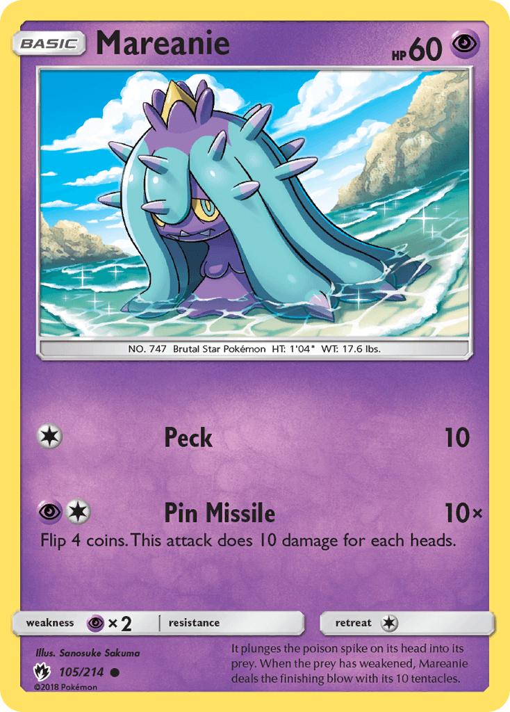 Mareanie from Lost Thunder