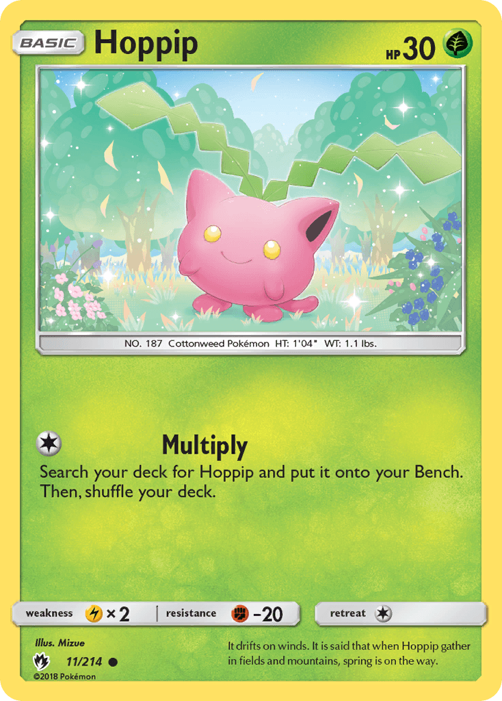 Hoppip from Lost Thunder