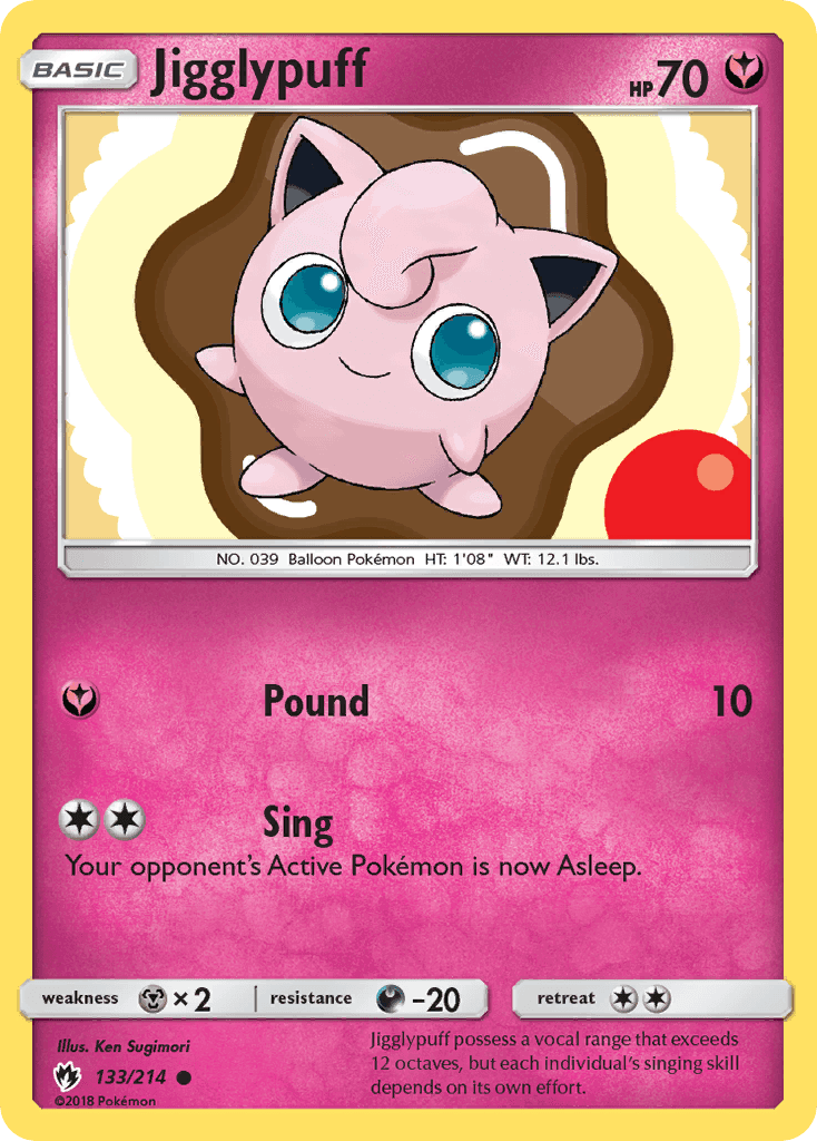 Jigglypuff from Lost Thunder