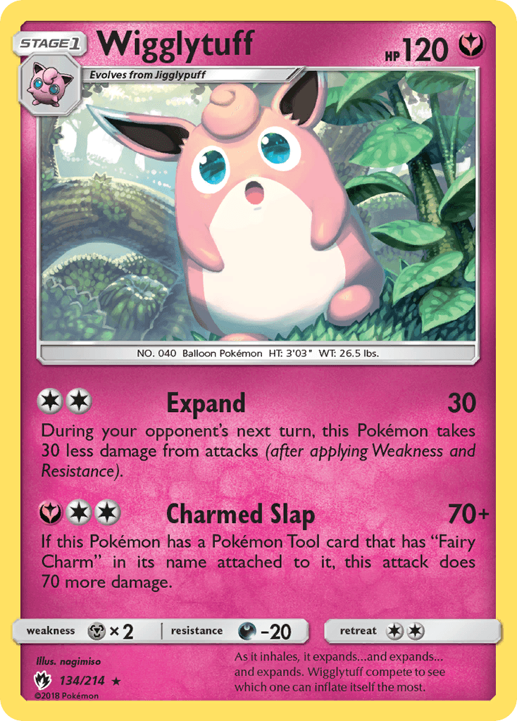 Wigglytuff from Lost Thunder