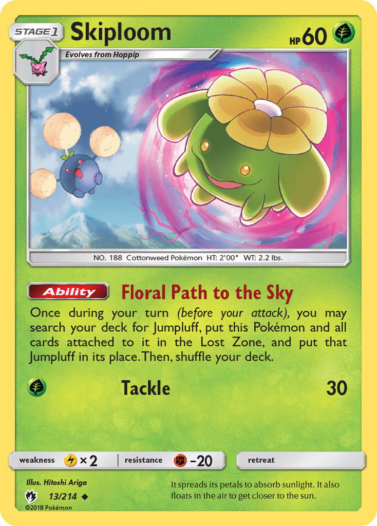 Skiploom from Lost Thunder