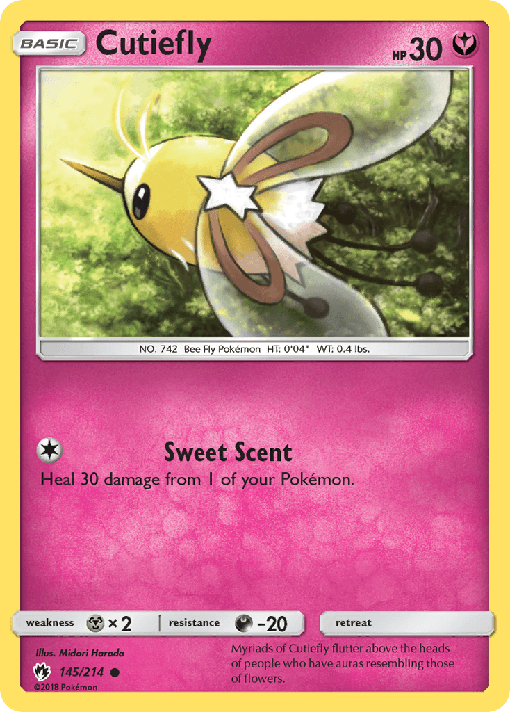 Cutiefly from Lost Thunder
