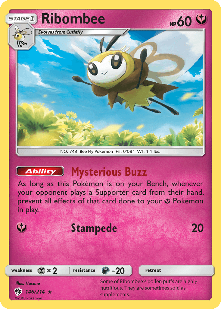 Ribombee from Lost Thunder