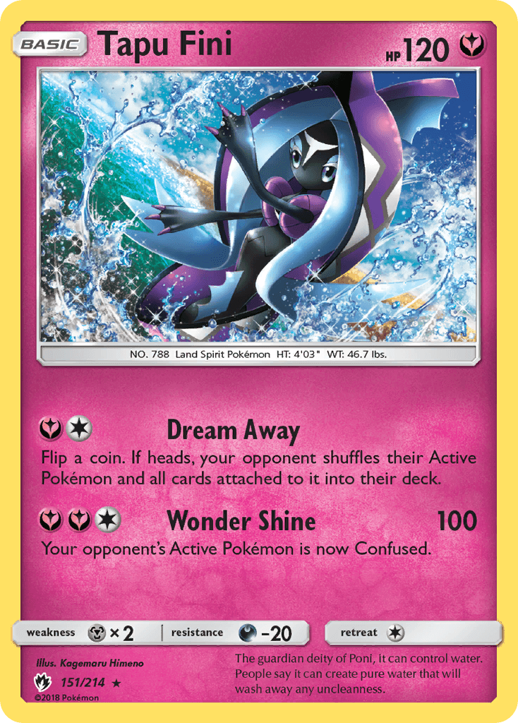 Tapu Fini from Lost Thunder