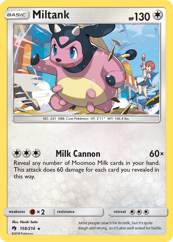 Miltank from Lost Thunder