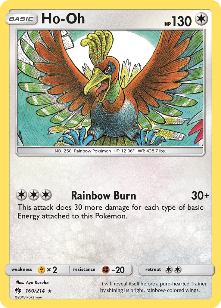 Ho-Oh from Lost Thunder