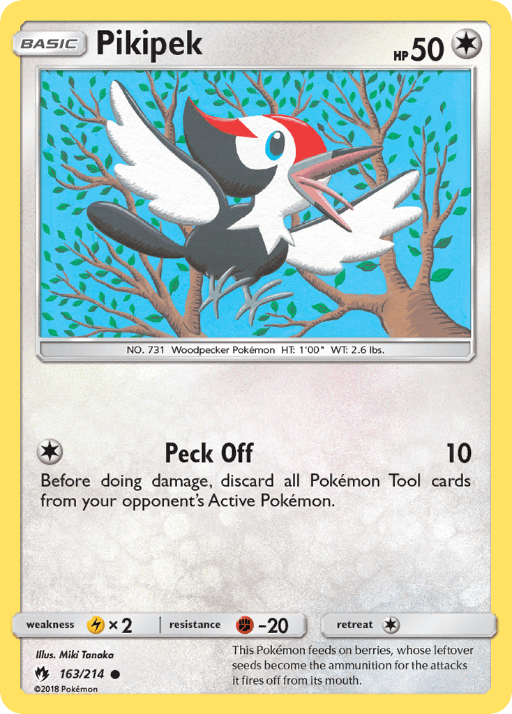 Pikipek from Lost Thunder