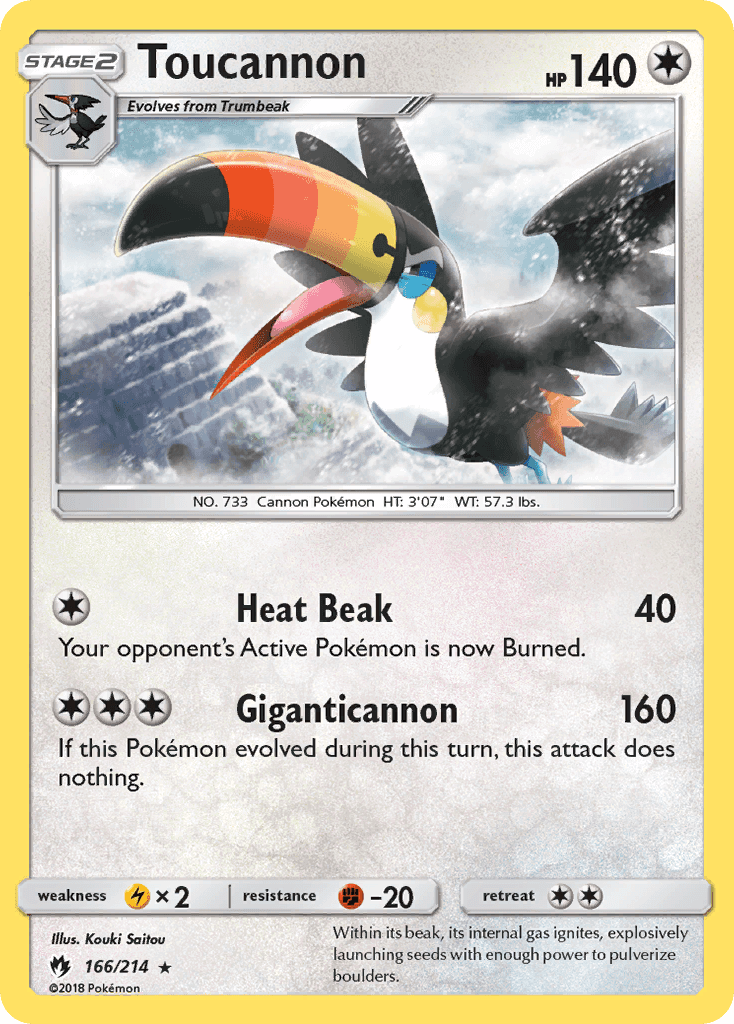 Toucannon from Lost Thunder