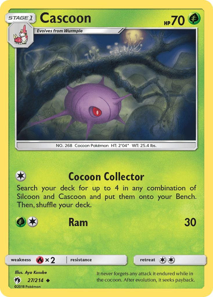 Cascoon from Lost Thunder