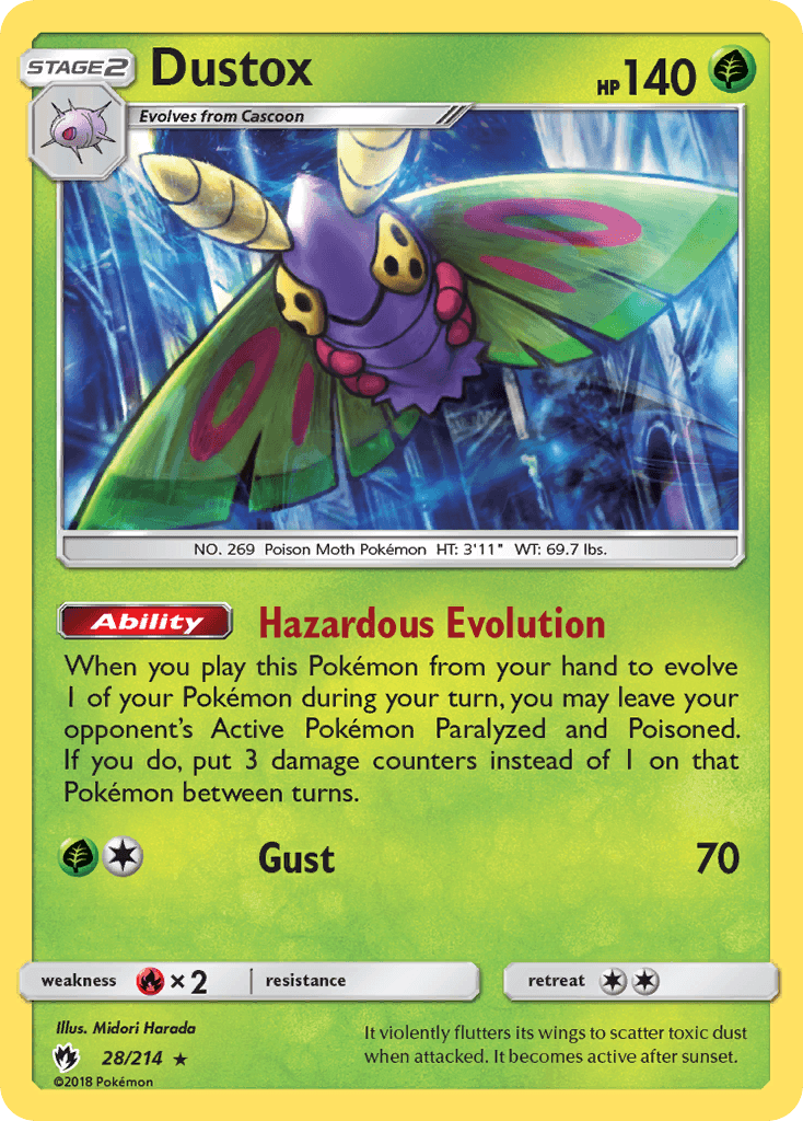 Dustox from Lost Thunder