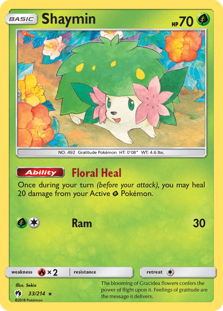 Shaymin from Lost Thunder