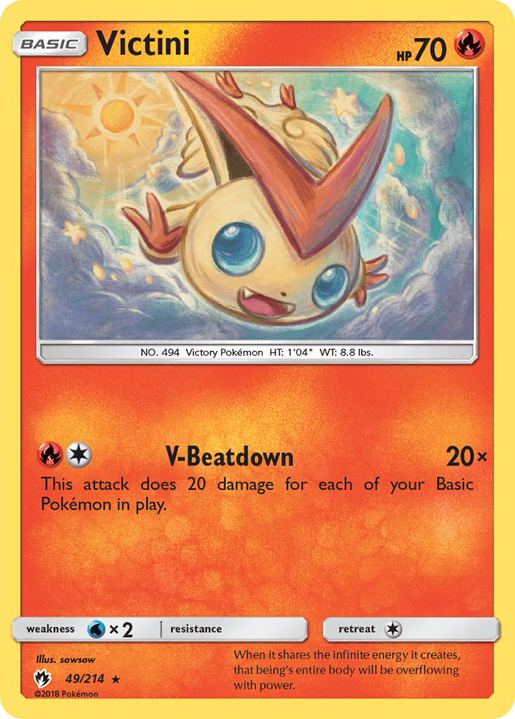 Victini from Lost Thunder