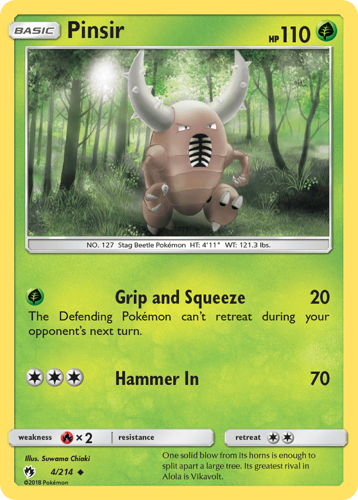 Pinsir from Lost Thunder
