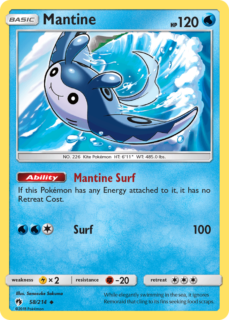 Mantine from Lost Thunder