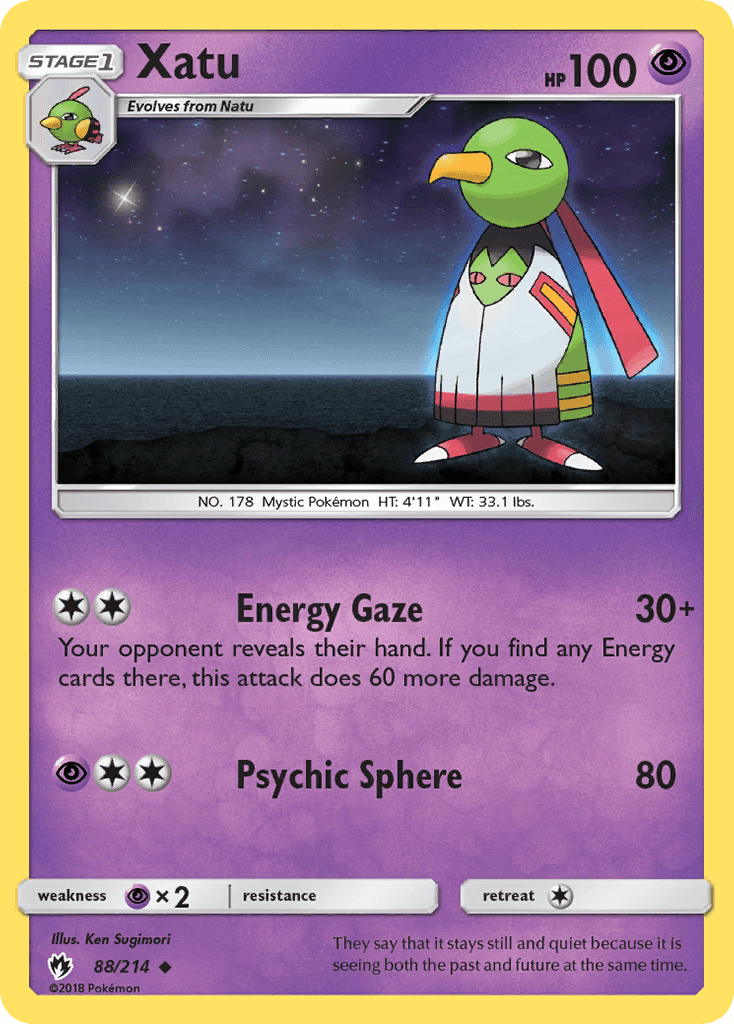 Xatu from Lost Thunder