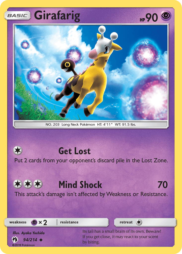 Girafarig from Lost Thunder
