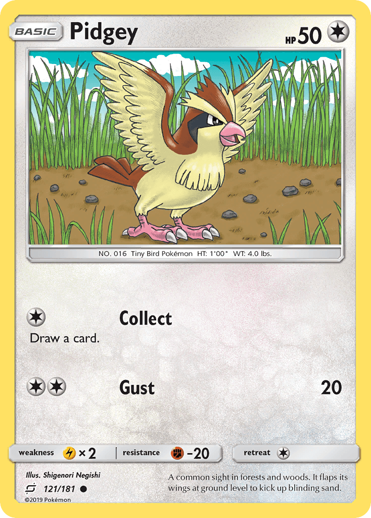 Pidgey from Team Up
