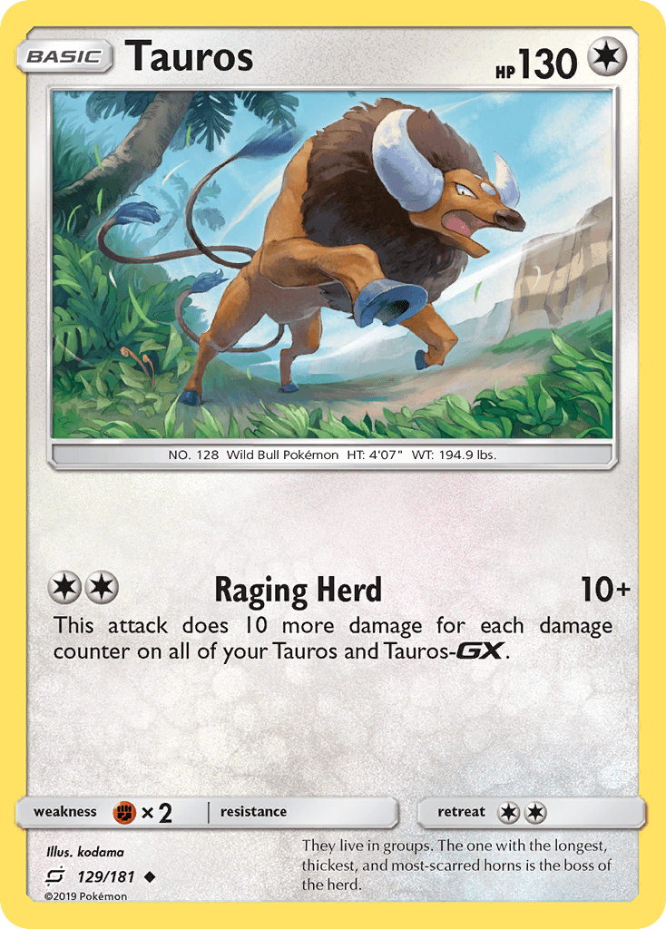 Tauros from Team Up