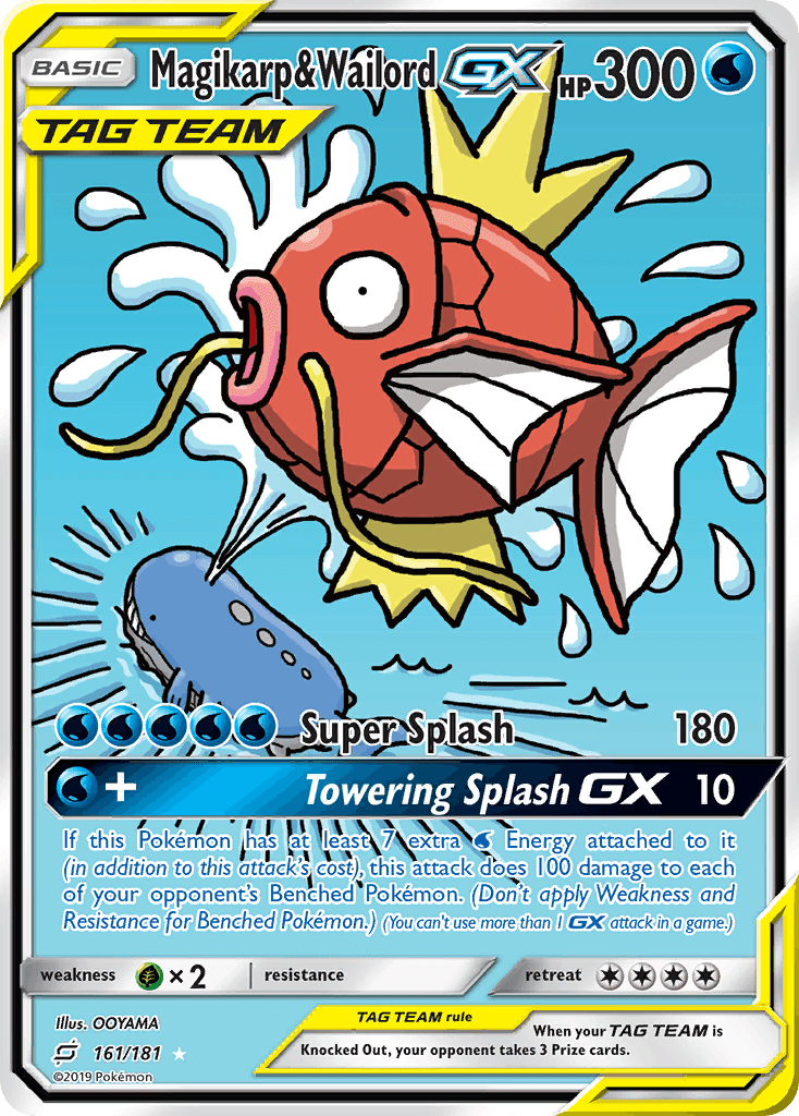 Magikarp & Wailord-GX from Team Up