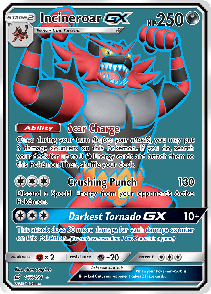 Incineroar-GX from Team Up