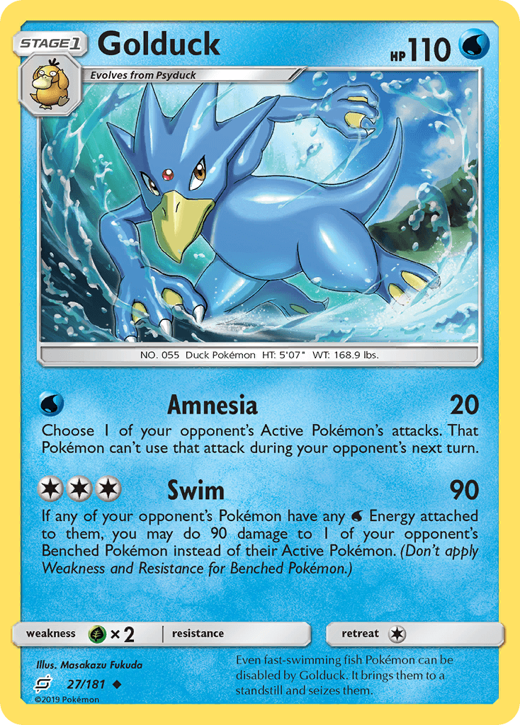 Golduck from Team Up