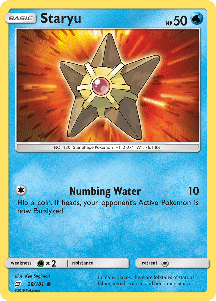 Staryu from Team Up