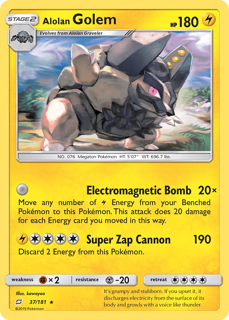 Alolan Golem from Team Up