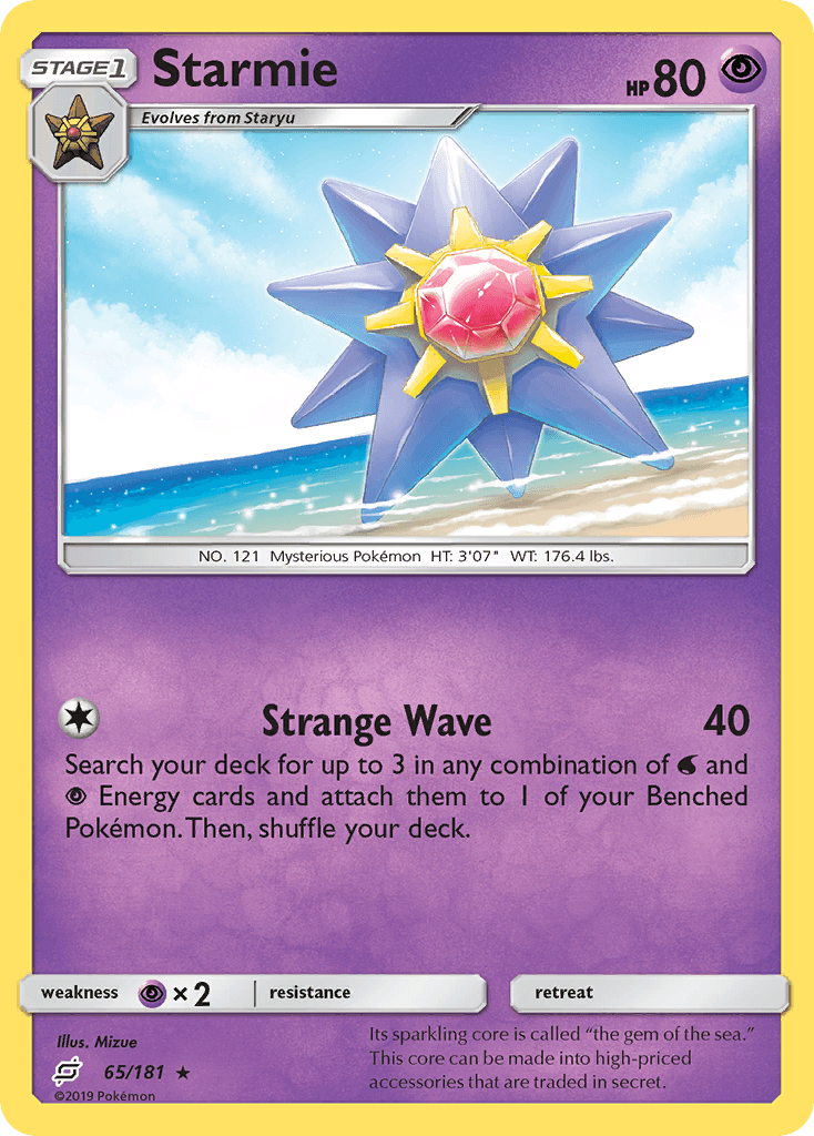 Starmie from Team Up