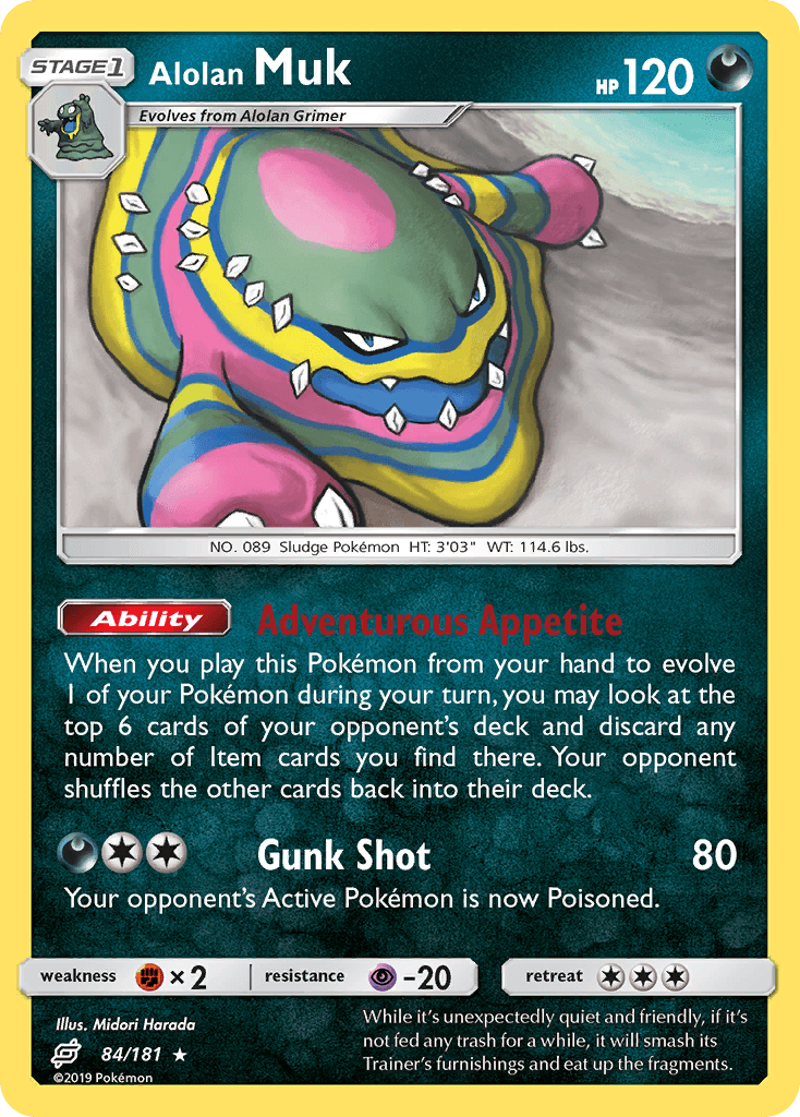 Alolan Muk from Team Up