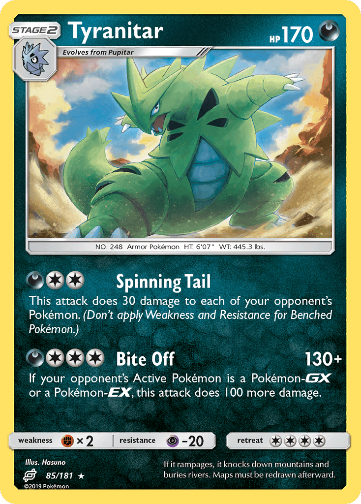 Tyranitar from Team Up