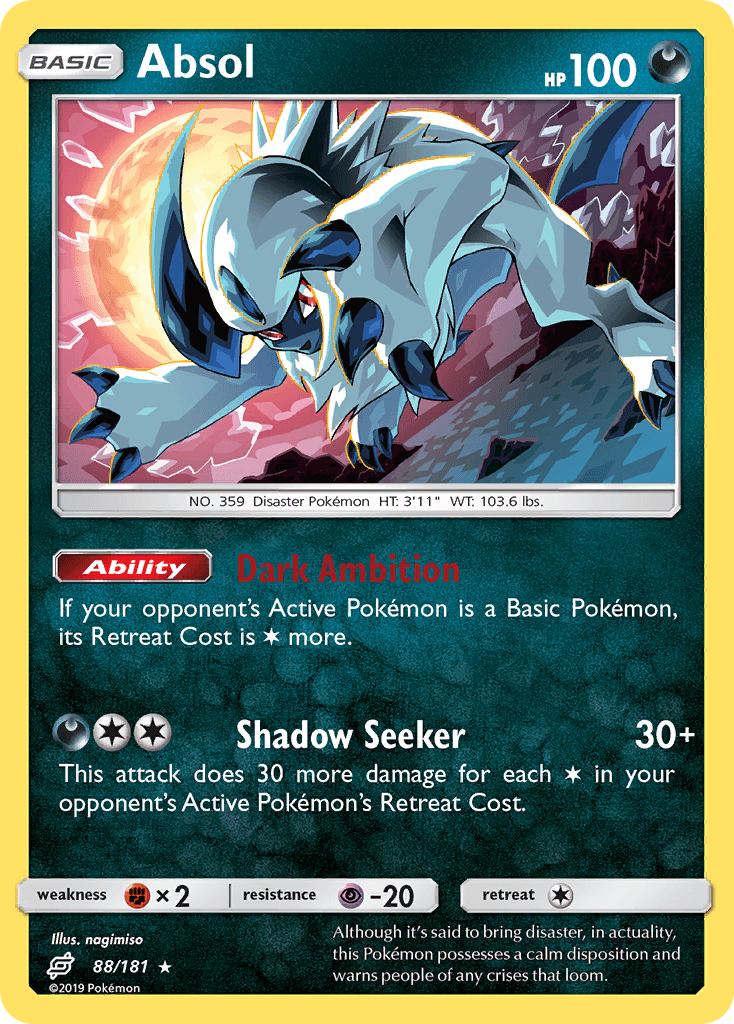 Absol from Team Up